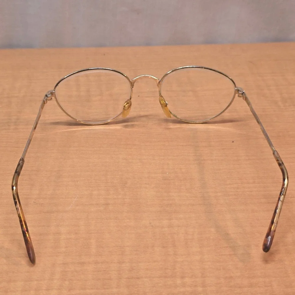 Vintage 1980s or 1990s Glasses Unbranded‎ Gold Rimmed Frames